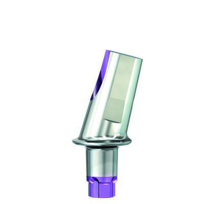 Абатмент SICvantage Standard Abutment red,anterior,15°angle,GH 1.0 mm(incl.Screw  and Cap)